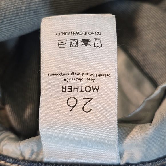 Mother the insider ankle in testing the waters sz 26 - Picture 4 of 10